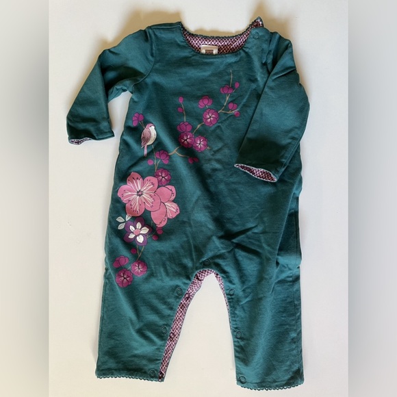 Tea Collection REVERSIBLE Romper - Picture 1 of 6